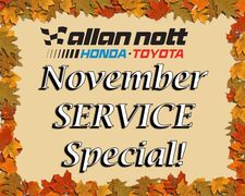 November Service Special November Service Special