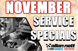 November Service Specials November Service Specials