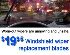 Hybrid WINDSHIELD WIPERS - $19.95 INSTALLED Hybrid WINDSHIELD WIPERS - $19.95 INSTALLED