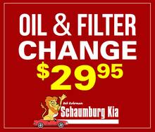 OIL AND FILTER CHANGE OIL AND FILTER CHANGE