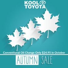 October Conventional Oil Change Special October Conventional Oil Change Special