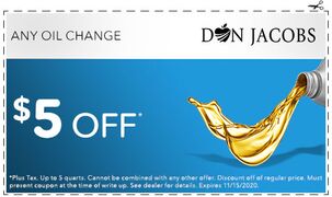 Oil Change Special Oil Change Special