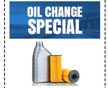 Oil Change Special Oil Change Special