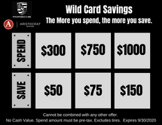 Porsche Wild Card Savings Porsche Wild Card Savings