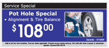Pot Hole Special Pot Hole Special
