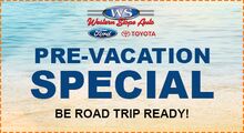 Pre-Vacation Special Pre-Vacation Special