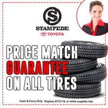 Price Match Guarentee on All Tires Price Match Guarentee on All Tires