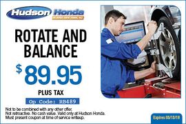 Rotate and Balance Tires Rotate and Balance Tires