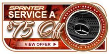 SPRINTER Service A Special SPRINTER Service A Special