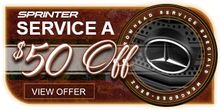 SPRINTER Service A Special SPRINTER Service A Special