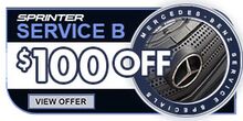 SPRINTER Service Special B-Service SPRINTER Service Special B-Service