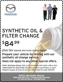 SYNTHETIC OIL CHANGE SYNTHETIC OIL CHANGE