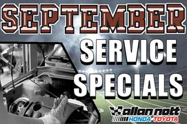 September Service Specials September Service Specials