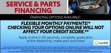 Service & Parts Financing Service & Parts Financing