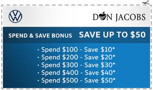 Spend & Save Bonus Spend & Save Bonus