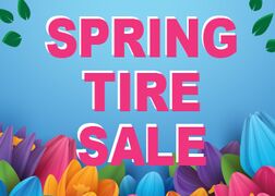 Spring Tire Sale Spring Tire Sale