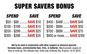 Super Savers Bonus Super Savers Bonus