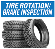 TIRE ROTATION/BRAKE INSPECTION TIRE ROTATION/BRAKE INSPECTION