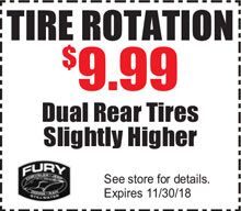 Tire Rotation $ 9.99 Tire Rotation $ 9.99