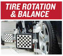 Tire Rotation & Balance Tire Rotation & Balance