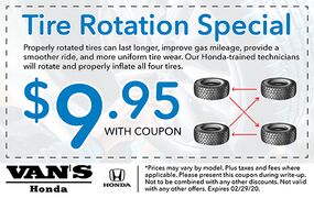 Tire Rotation Special - $9.95 Tire Rotation Special - $9.95