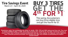 Tire Savings Event Tire Savings Event