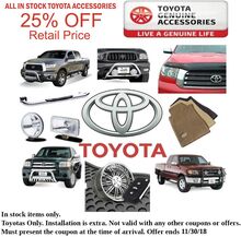 Toyota Accessories Toyota Accessories