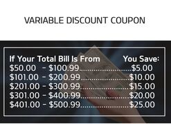 Variable Discount Variable Discount