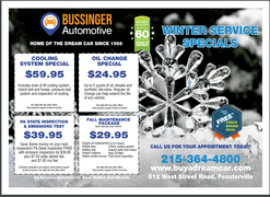 Winter Service Specials Winter Service Specials