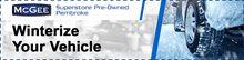 Winterize Your Vehicle Winterize Your Vehicle