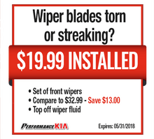 Wiper blades torn or streaking? Wiper blades torn or streaking?