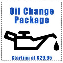 Your Choice Oil Change Package Your Choice Oil Change Package