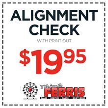$19.99 Alignment Check $19.99 Alignment Check