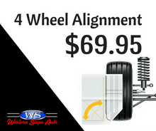 $69.95 4-WHEEL ALIGNMENT $69.95 4-WHEEL ALIGNMENT