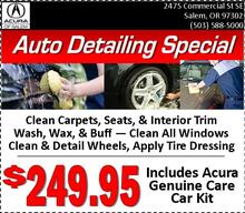 Auto Detailing Special Auto Detailing Special
