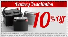 Battery Installation Battery Installation