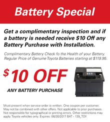 Battery Special Battery Special