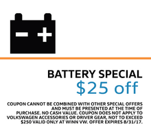 Battery Special Battery Special
