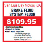Brake Fluid System Flush - $109.95 Brake Fluid System Flush - $109.95