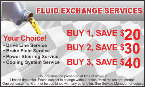 Fluid Exchange Service Fluid Exchange Service