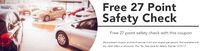 Free 27 Point Safety Check Free 27 Point Safety Check