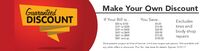 Make your own discount Make your own discount