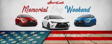 Memorial Day Weekend Sales Event! Memorial Day Weekend Sales Event!