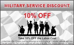 Military Service Discount Military Service Discount