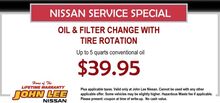 Oil & Filter with Tire Rotation Special Oil & Filter with Tire Rotation Special