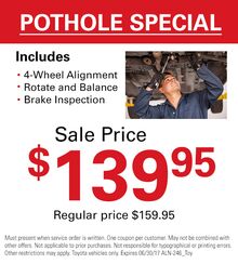Pothole Special Pothole Special