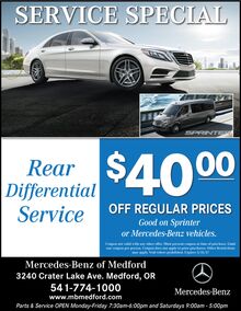 Rear Differential Service Rear Differential Service