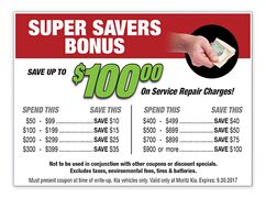 Super Saver Bonus Super Saver Bonus