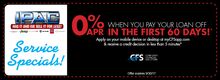 0% APR 0% APR