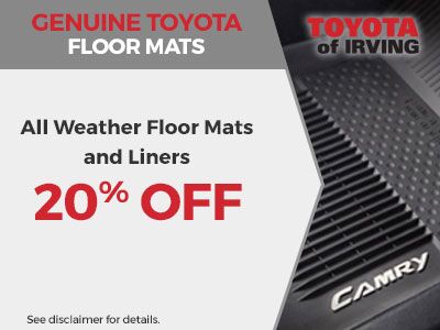 Genuine Toyota All Weather Floor Mats and Liners Genuine Toyota All Weather Floor Mats and Liners